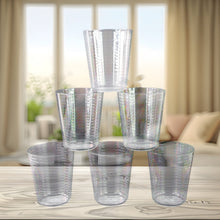 Apex Pyramid Ringo Plastic Glass – 300ml Approx | Durable, Crystal-Clear Tumbler