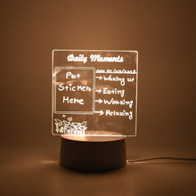3D Acrylic Creative Lamp Decorative Light
