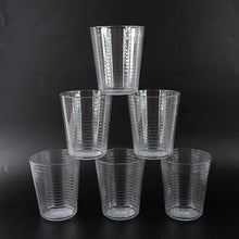 Apex Pyramid Ringo Plastic Glass – 300ml Approx | Durable, Crystal-Clear Tumbler
