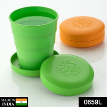 Foldable travel cup