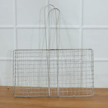 Heavy-Duty Stainless-Steel Barbecue Grill Basket (1 Pc)