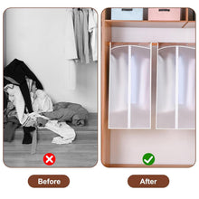hanging clothes protector bag for wardrobe