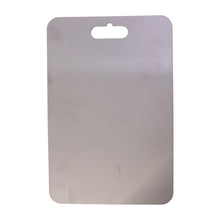 Hygienic stainless steel chopping tray