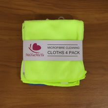 Multipurpose Microfiber Dust Cleaning Cloth (4 Pc Set)