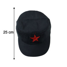 Classic Military Style Red Star Cap (1 Pc)