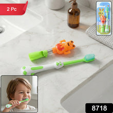 spring frog toy toothbrush