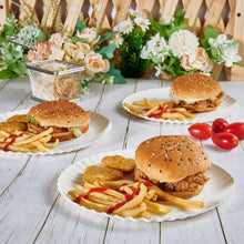 Freshee 7 Inch Round Compostable Paper Plate - 25 Pcs Pack